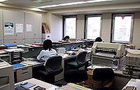 株式会社 土井商店の本社オフィス内の様子